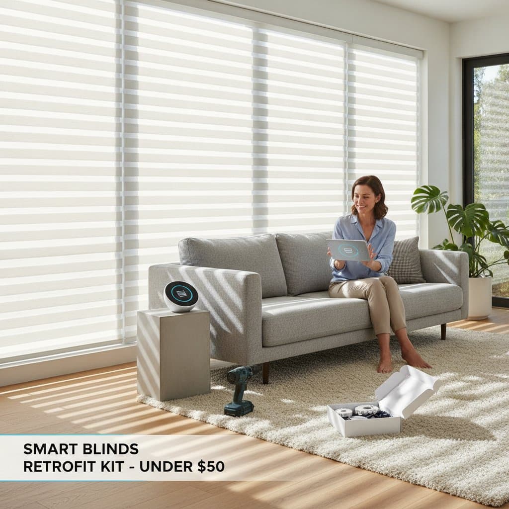 Featured image for Retrofit Smart Blinds Now Under $50 Democratize Home Automation